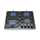 ORANGE O-ID60G4009BL Built-In Gas Cooker 4 Burners, Black