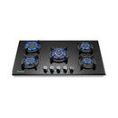 ORANGE O-ID90G5073BL Built-In Cooker 5 Burners, Black