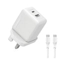 ORAIMO OCW-5203U+114CC CAKT White UK 114CC 20 Watt with cable C to C