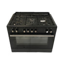 ORANGE OFS-90MB-GO Freestanding Gas Cooker 5 Burner, Black