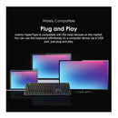 ORAIMO OGG-MKD71 Hyper Type Wired Mechanical Keyboard, Black