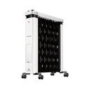 ALMATEEN OHAL2012WB-CH 2800W مدفئة المتين الزيتية, White
