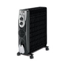 ALMATEEN OHMA1013BF-CH 2500W مدفئة المتين الزيتية, Black