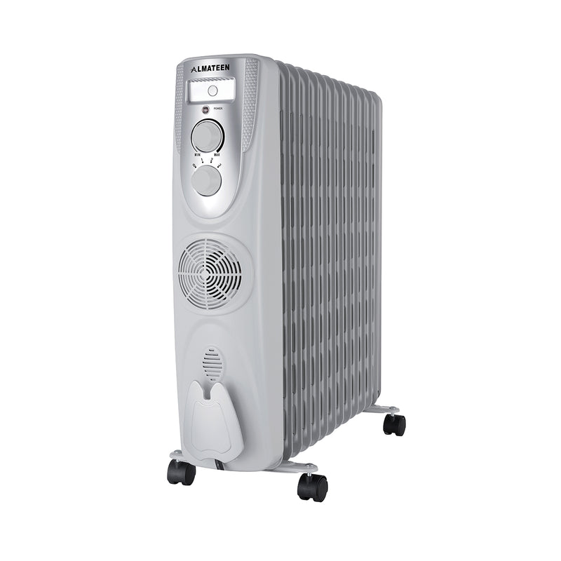 ALMATEEN OHMA1013WF-CH 2500W مدفئة المتين الزيتية, White