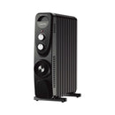 ALMATEEN OHMA1113WF-CH 2900W مدفئة المتين الزيتية, Black