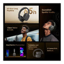 ORAIMO OHP-317 BoomPop Lite ENC Over-Ear Wireless Headphones, SPEEDBLACK