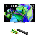 LG OLED55C36LA OLED 2023 | 55 Inch | C3 series| 4k Cinema HDR | AI Sound Pro + هدية LG S20A
