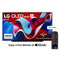 LG OLED83C46LA 83 Inch LG OLED evo AI C4 4K Smart TV AI Magic remote Dolby Vision webOS24 شاشة حجم 83 تلفزيون ذكي مع جهاز التحكم عن بعد ال جي