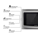 SHOWNIC OM-FSD145GX Multiple Microwave and Grill Functions, Silver مايكروويف متعدد الوضائف والشواء شونك