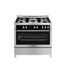 SIMFER P9502VGWP-FFD 5 Burners Gas Cooker, Stainless Steel