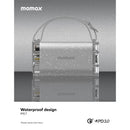 MOMAX PB03E iPowerstone Mini 40000mAh 100W PPS, Space Grey شاحن موماكس