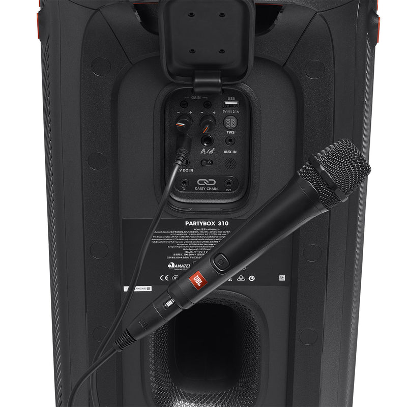 JBL JBLPBM100BLK 6063 PBM100 Wired Dynamic Vocal Mic with Cable, Black ميكرفون سلكي