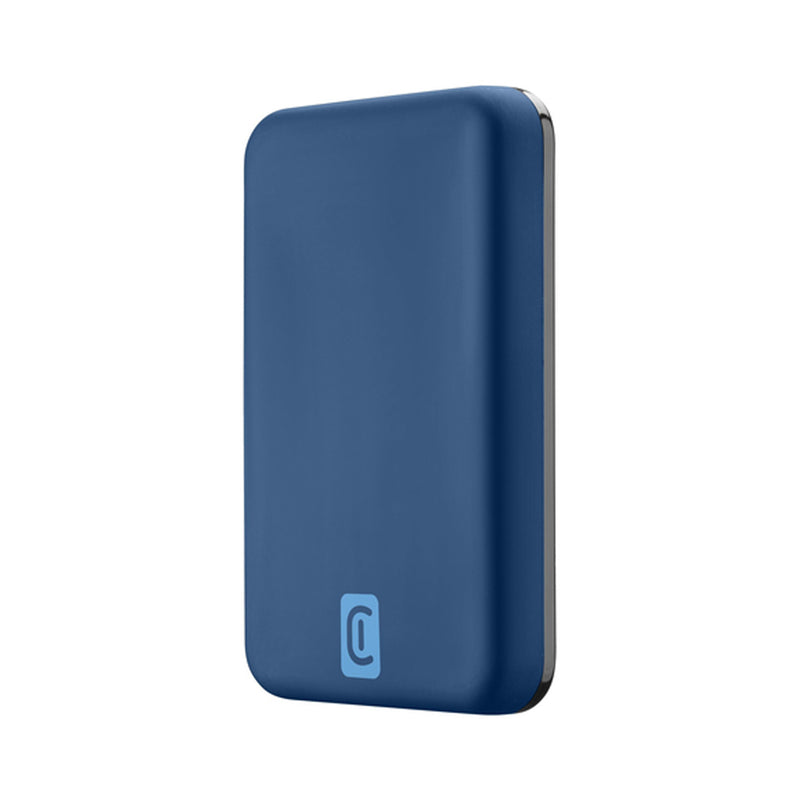 CELLULARLINE PBMAGSFCOL5000WIRB 3992 Wireless Power Bank, Blue باور بانك وايرلس