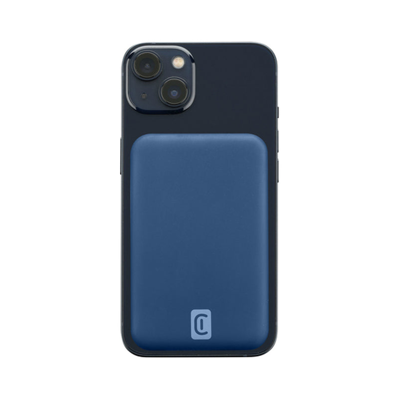 CELLULARLINE PBMAGSFCOL5000WIRB 3992 Wireless Power Bank, Blue باور بانك وايرلس