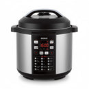 ALMATEEN PCMA64SBK-CH Electric Pressure Cooker, Stainless Steel قدر ضغط كهربائي المتين