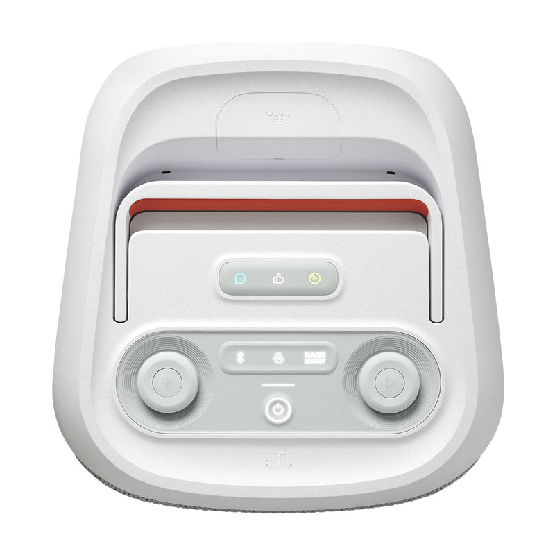 JBL JBLPBCLUB120SWUK 7311 Partybox Club 120 Portable Party Speaker, White سبيكر بوكس