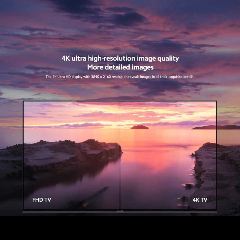 XIAOMI 4K UHD LED TV A Pro 65 Powered by Google TV, 65 Inch