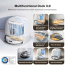 ROBOROCK Qrevo CurvX Robot Vacuum, 18500Pa Suction, Multifunctional Dock 3.0  مكنسة ربوروك روبوت