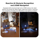 ROBOROCK Qrevo CurvX Robot Vacuum, 18500Pa Suction, Multifunctional Dock 3.0  مكنسة ربوروك روبوت