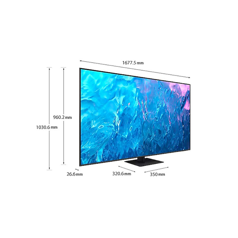 Samsung QA75Q70CAUXTW QLED 4K Smart TV, 75 Inch