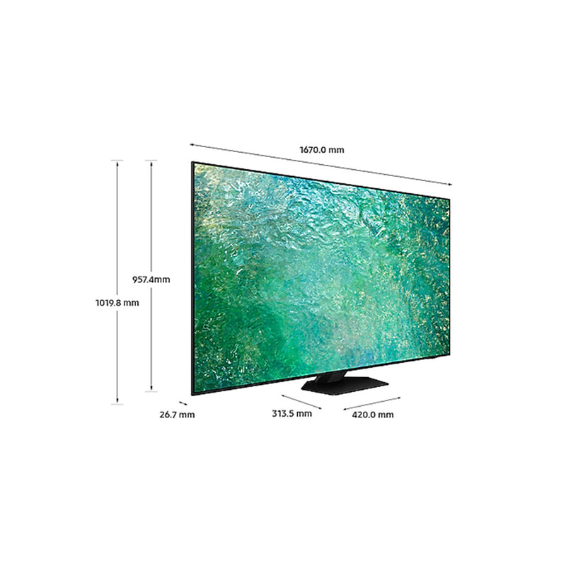 Samsung QA75QN85CAUXTW Neo QLED 4K Smart TV, 75 Inch شاشة سامسونج سمارت
