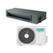 HISENSE QAUD-24UT4 Concealed ceiling mounted split air conditioner |  2 Ton, Black مكيف هواء مخفي مثبت في السقف هايسنس
