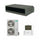 HISENSE QAUD-48UT4 Ceiling cassette split air conditioner |  4 Ton, Black مكيف هواء كاسيت سقفي هايسنس