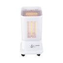 ALMATEEN QHMA3220WH-CH Electric Space Heater, White مدفئة كهربائي المتين