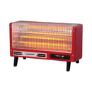 ALMATEEN QHMA4029RE-CH Electric Heater, Red مدفئة كهربائية المتين