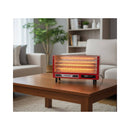 ALMATEEN QHMA4029RE-CH Electric Heater, Red مدفئة كهربائية المتين