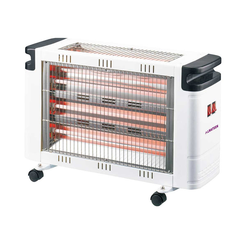 ALMATEEN QHMA4031WH-CH 2000W مدفئة المتين الكهربائية, White