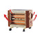 ALMATEEN QHMA4032BRC-CH 2000W مدفئة المتين الكهربائية, Red