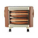 ALMATEEN QHMA4032BRC-CH 2000W مدفئة المتين الكهربائية, Red