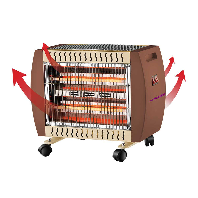 ALMATEEN QHMA4033BRC-CH مدفئة المتين الكهربائية