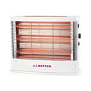 ALMATEEN QHMA4040WH-CH Electric Heater 2500 W, White مدفئة المتين