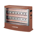 ALMATEEN  مدفئة المتين الكهربائية QHMA4065-CH, 2800W, Red