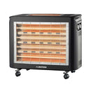 ALMATEEN QHMA4088BK-WCH مدفئة المتين الكهربائية