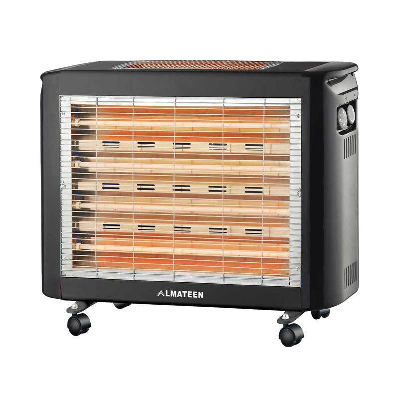 ALMATEEN QHMA4088BK-WCH مدفئة المتين الكهربائية