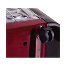 NEWAL QHT-134/03 Quartz Heater, Powerfull 6 Quartz Elements, Dark Red مدفئة نوال