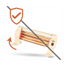 NEWAL QHT-135 Quartz Heater, Powerful 3 Quartz Elements مدفئة كهربائية نوال