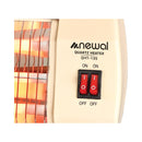 NEWAL QHT-135 Quartz Heater, Powerful 3 Quartz Elements مدفئة كهربائية نوال