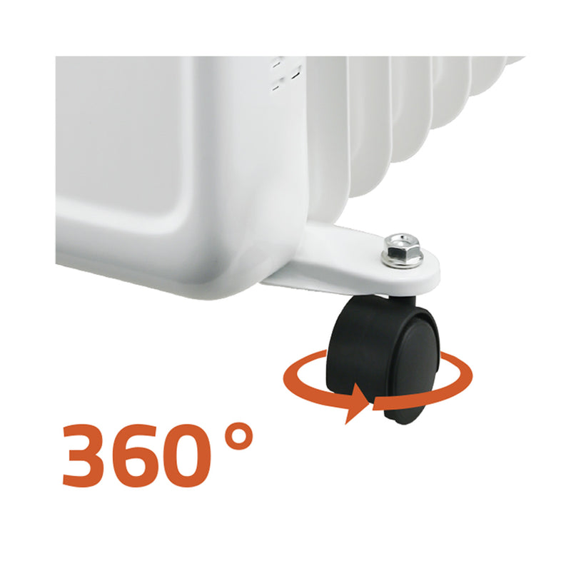 NEWAL QHT-161 Oil Heater, 9 Fins Oil Heater مدفئة زيتية نوال