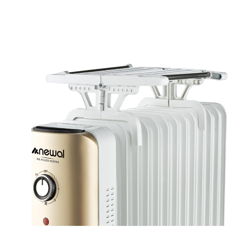 NEWAL QHT-164 Oil Heater, 13 Fins Oil Heater مدفئة زيتية نوال