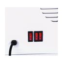 NEWAL QHT-258/04 Quartz Heater, Powerful 4 Quartz Elements, Beige مدفئة نوال