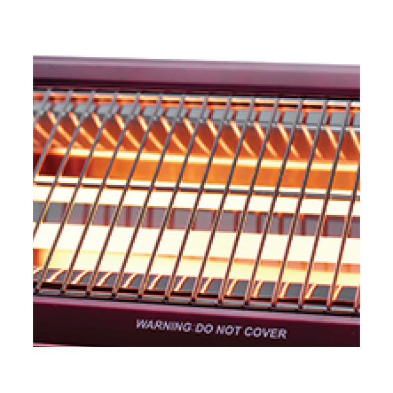 NEWAL QHT-260/04 Quartz Heater, Powerful 5 Quartz Elements, Beige مدفئة نوال