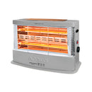 NEWAL QHT-471/05 Quartz Heater, Powerful 4 Quartz Elements, Gray مدفئة نوال