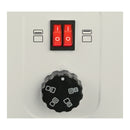 NEWAL QHT-472/05 Quartz Heater, Powerful 5 Quartz Elements, Gray مدفئة نوال