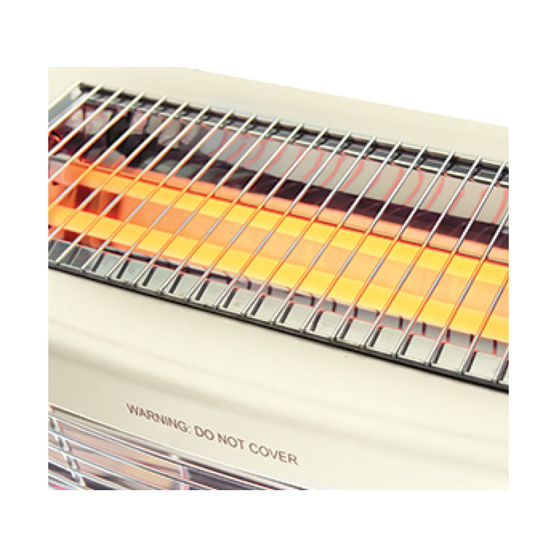 NEWAL QHT-472/05 Quartz Heater, Powerful 5 Quartz Elements, Gray مدفئة نوال