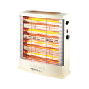 NEWAL QHT-473/04 Quartz Heater, Powerful 6 Quartz Elements, White مدفئة نوال