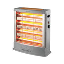 NEWAL QHT-473/05 Quartz Heater, Powerful 6 Quartz Elements, Gray مدفئة نوال